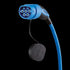 Mennekes® — Schuko til type 2 ladekabel — 10A — 1-fas — Type 2 plugg — Elbilgrossisten